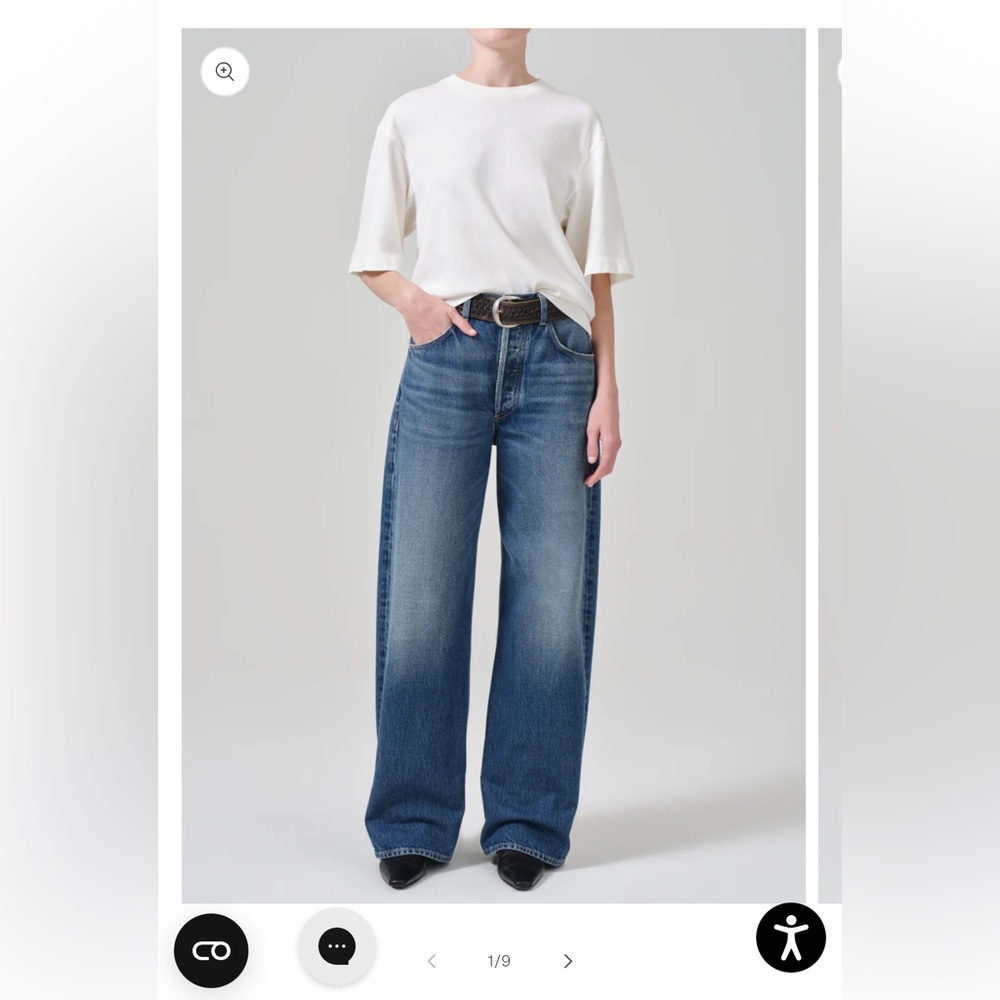 Citizens of Humanity Ayla Baggy In Brielle color size 24